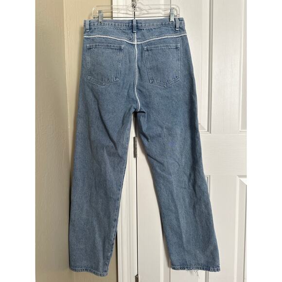 Taka Original Jeans XL Reverse Seams Loose Fit Baggy 32" Waist - Picture 4 of 6